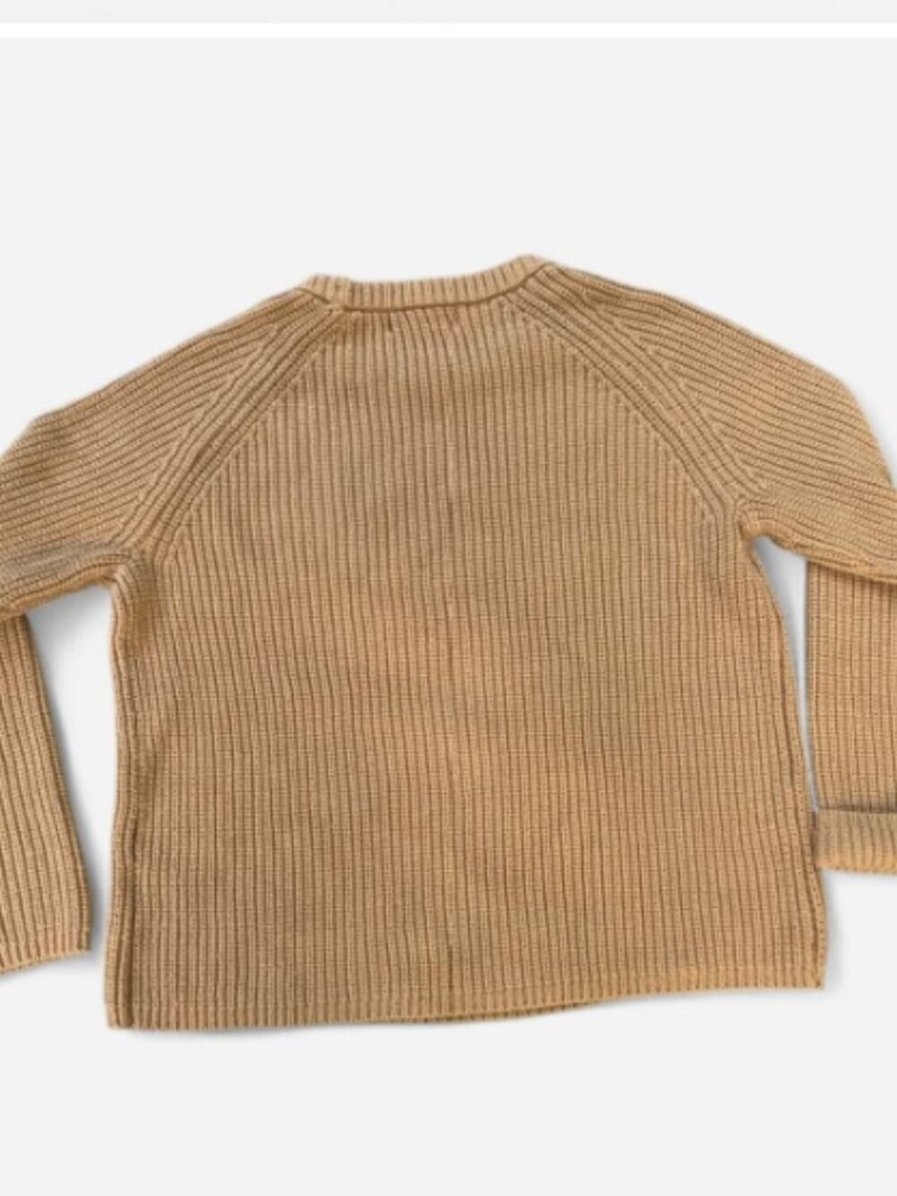 Carly Jean LA chunky 100% cotton shaker knit sweater Size M  Comfy - Picture 3 of 3